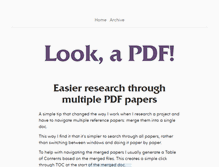 Tablet Screenshot of lookpdf.com